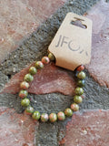 Unakite Bracelet (various sizes)