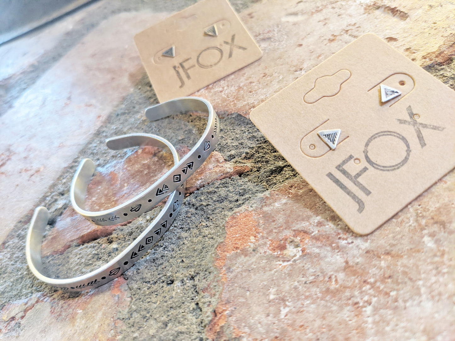 Handstamped Desert Sun Collection Limited Edition Cuff