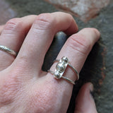 Triple Dot Sterling Silver Ring - (MTO)