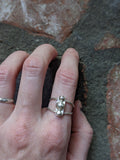 Triple Dot Sterling Silver Ring - (MTO)
