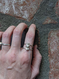 Triple Dot Sterling Silver Ring - (MTO)