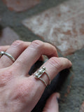 Triple Dot Sterling Silver Ring - (MTO)