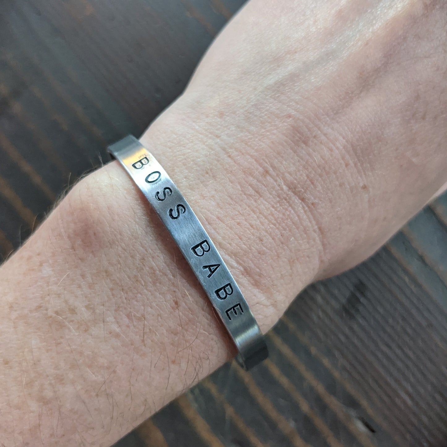 Hand Stamped Cuff (Various Designs Available)