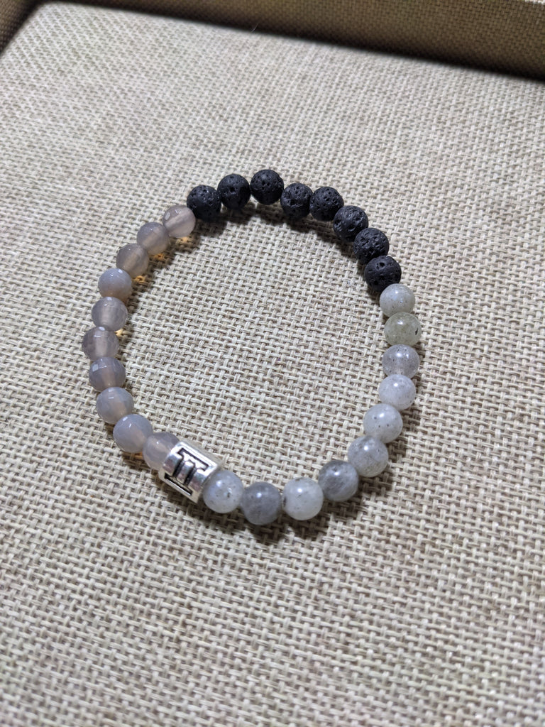 6mm Zodiac Sign Gemstone Diffuser Bracelets (All signs available)