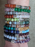 6mm Zodiac Sign Gemstone Diffuser Bracelets (All signs available)