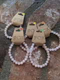 Rose Quartz Bracelet (Various Sizes Available)