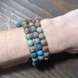 Crazy Blue Lace Agate Bracelet