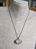 Rough Cut Pyrite Brass Necklace (RTS/MTO)