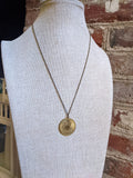 1970's Vintage Zodiac Brass pendants