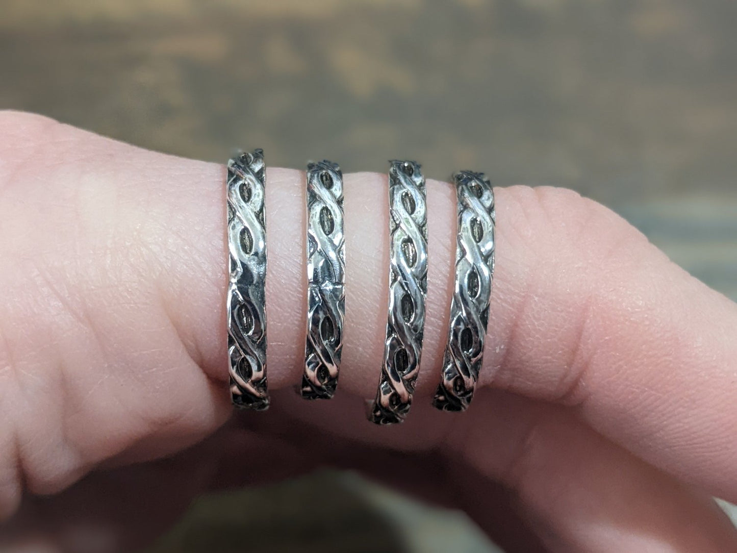 Braided Design Band - MTO Any Size