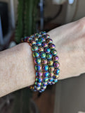 Rainbow Hematite Bracelet (Various sizes available)