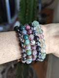 Silver Sheen Obsidian Bracelet (Various sizes available)