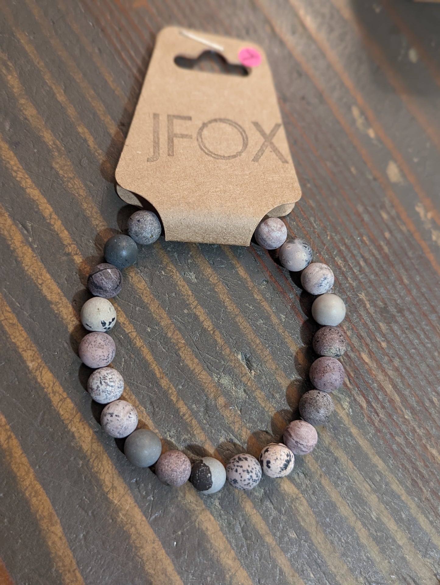 Matte Artistic Jasper Bracelet (Various Sizes Available)