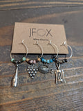 Wine Lovers Wine Charms (set of 4)