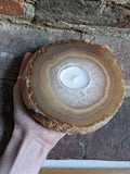 Geode Slice Candle Holder