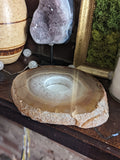 Geode Slice Candle Holder