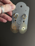 Golden Sun Earrings (Various colors)