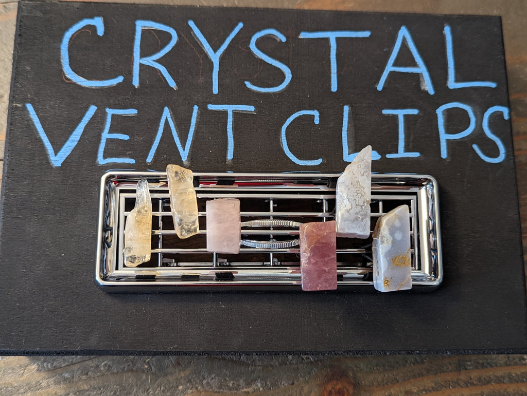 Assorted Mix Crystal 3 Car-ma Vent Clips