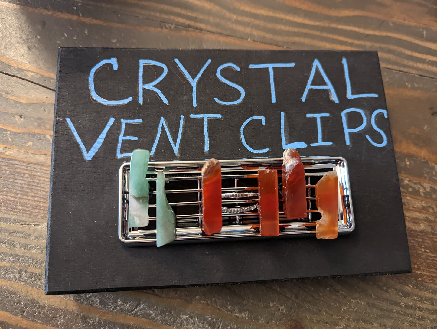 Assorted Mix Crystal 4 Car-ma Vent Clips