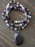 Amethyst Statement Necklace